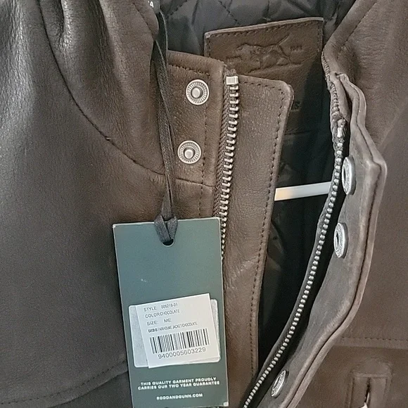NWT Mens Rodd & Gunn Faurholme Leathed Jacket - Picture 3 of 4